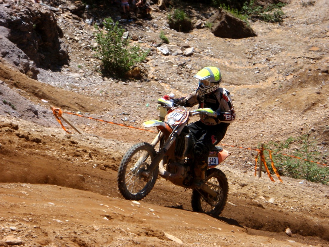 Manuel Schmidthaler beim Red Bull Hare Scramble am Erzberg